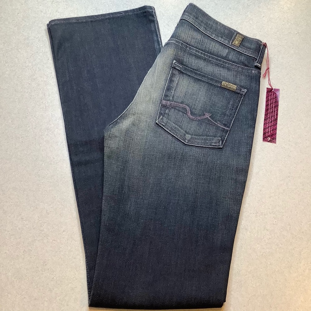 7 For All Mankind Jean 29X34.5 High Waist Boot NWT